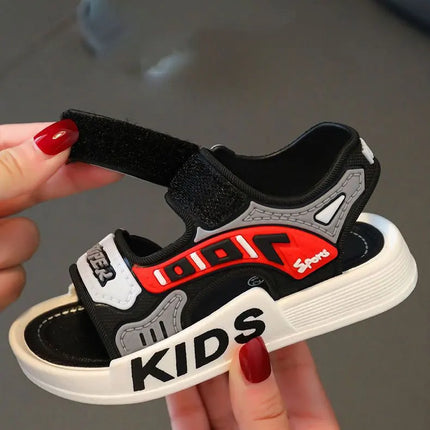 Children Sport Sandals Summer  for Boys Girls Casual Beach Shoe Comfortable Soft Sole Kids Shoes Fashion Non-slip Slippers