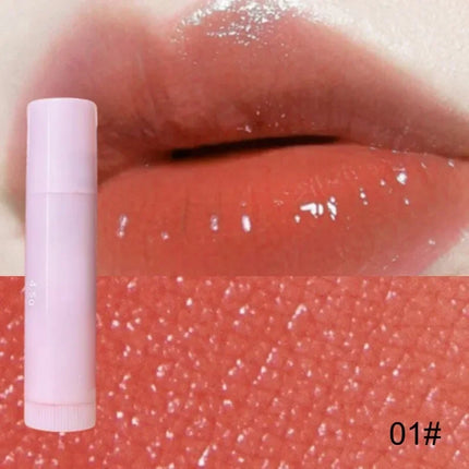 1PC Moisturizing Color Lipstick Lip Balm Waterproof, Nourish and Non-greasy, Lip Gloss, Beauty Lips Makeup Cosmetic