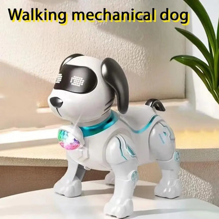 Plastic Electronic Robot Dog Toy Interactive Touch with Light Electronic Stunt Pet Programmable Smart Pets Toys Robotic Dogs
