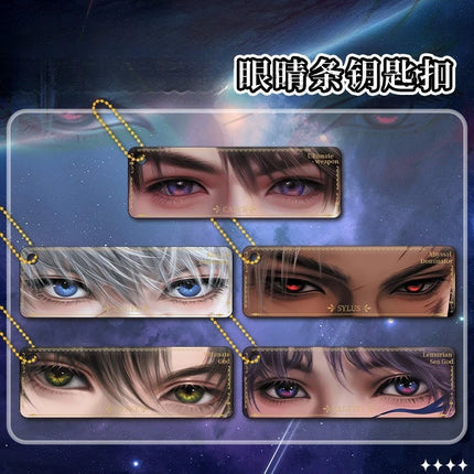 Handsome Caleb Sylus Xavier Zayne Rafayel Love and Deepspace Eye Acrylic Desk Display Ornament Peripheral Accessories Pendant