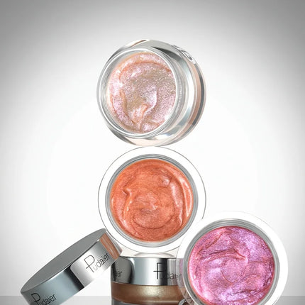 9 colors of liquid highlighter, waterproof  and not easy to fade, multi-functional, cheeks & eyes & face & lips & body
