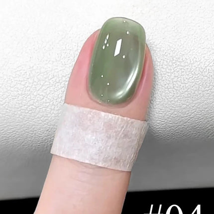 10ML 1-8PCS 2026 New Nude Pink Glass Bead Gel Nail Polish Gold Light Magnet Nude Cat Eye Gel Polish Cute Nails Nail Supplies