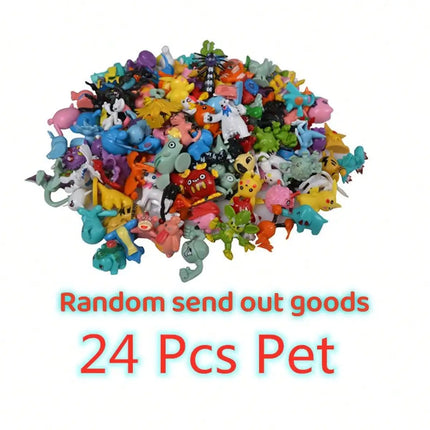 144 Styles Pokemon Figure Toys Anime Pikachu Action Figure Model Ornamental Decoration Collect Toys for Christmas Gift