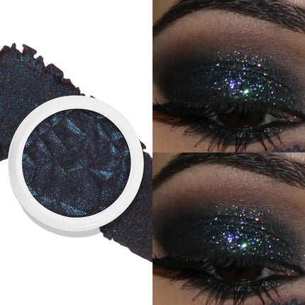 Monochrome Highlights Eye Shadow Mud Mashed Potato Bright Mirror Crystal White Pearl Light Glitter Eyeshadow Palette