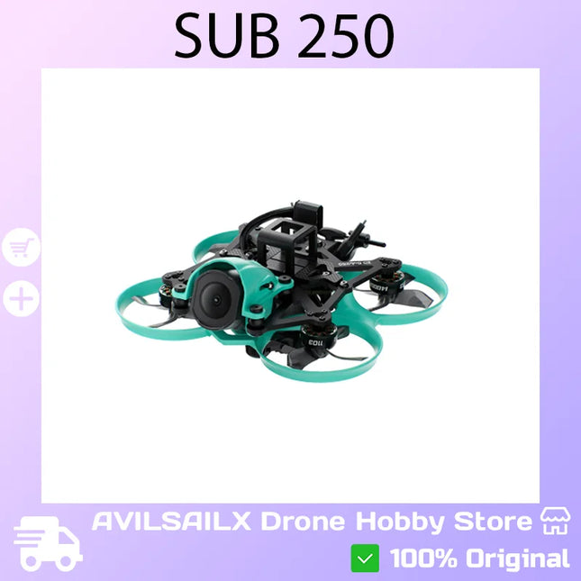 Sub250 DollyFly16 O4 Pro FPV Racing Combo - Ultra-Lightweight | Dual-Mode Indoor/Outdoor Aerial Drone