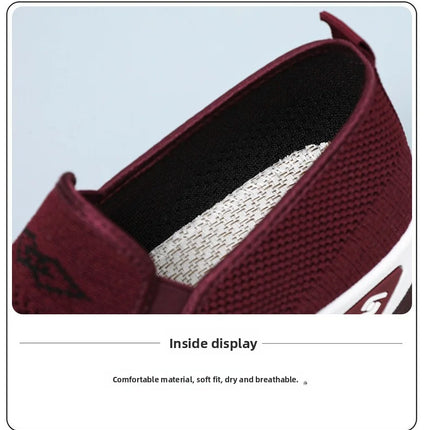Women Casual Sports Shoes Breathable Lightweight Sneakers Anti-slip Flats Outdoor Running Walking Shoes Female Vulcanized Shoes