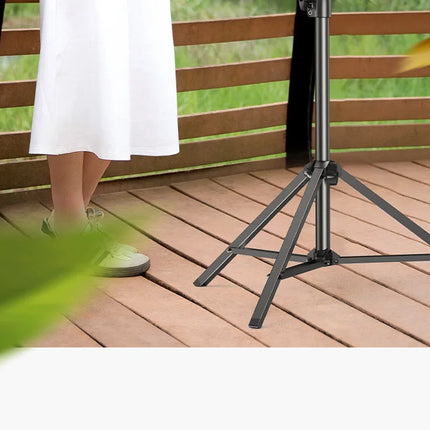 MoZhao Phone Stand Overhead Shooting Tripod Fill Light Floor-standing Telescopic Outdoor Live Photo Video Universal Camera Stand