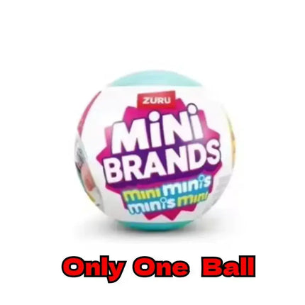 In Stock Original Genuine Zuru Mini Brands Mini Minis Fill The Fridge Collect Mini Refrigerator Blind Box Toys Birthday Gift