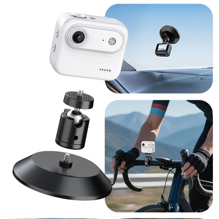 Y360 4K Ultra HD Action Camera With Flip Screen Recording VLOG-Ready Image Stabilization Wide-Angle Lens Cycling Camera