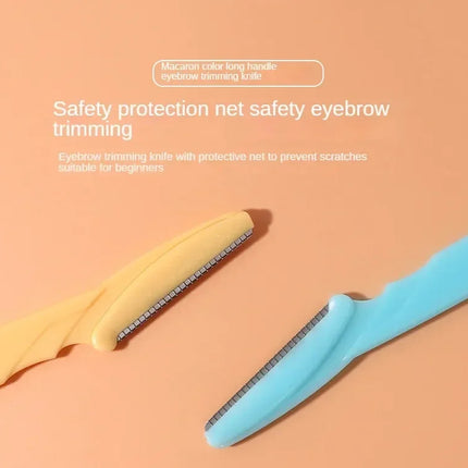 3pcs Eyebrow Trimmer Blade Shaver Portable Face Razor Eye Brow Epilation Hair Removal Cutters Safety Razor Woman Makeup