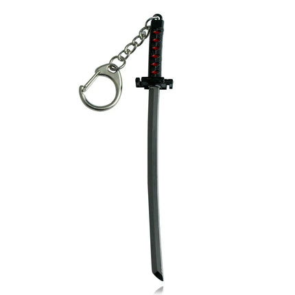 Anime Bleach Necklaces Zangetsu Zanpakutou Sword Key Chain Hitsugaya Toushirou Katana Keychains Accessories   ﻿
