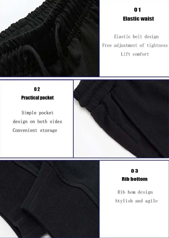 2025 Men's Fitness Jogging Sweatpants New Men's Casual Sports Pants Jogging Sports Pants Loose Running Pants Fitness Pan