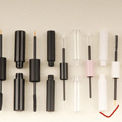 10-100pcs Empty Mascara Tube Double Head DIY Eyeliner Tube Dual-purpose Eyelash Tube Growth Liquid Bottle Cosmetic Container