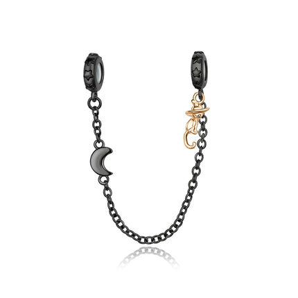 Hot Sale 925 Sterling Silver Cute Panda Beads & Penguin Dangle Charm Fit Snake Bracelet Boutique Necklace Black Pendant Gift