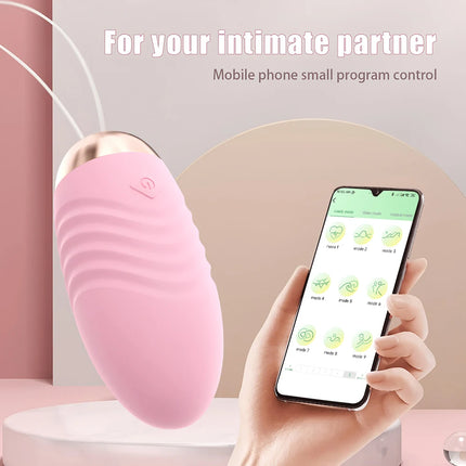 Wireless App Mini Bullet Vibrator for Women Clit Stimulator Bluetooth Remote Pantie Vibrating Love Egg Female Sex Toy for Adults