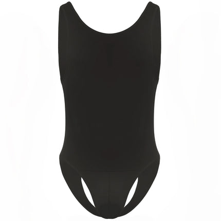 Men's Sexy Bare Body Jumpsuits Hot Open Crotch Backless Anal Panties Hip-Baring Bodysuit BDSM Fetish Sissy Gay Exotic Costumes
