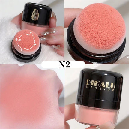 DIKALU Soft Face Blusher Powder Cheek Rouge Nourishing Nude Makeup Oil Control Brightening Complexion Repair Makeup Cosmetics