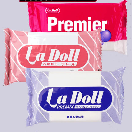 La Doll Polymer Clay Air Dry Sculpting Carving Modeling Clay for Craft Figurine DIY Art Model Making Lightweight Non-Crack Clay