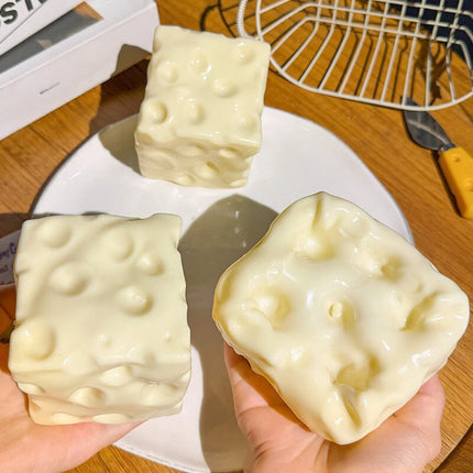 Cheese Pinch Squeeze Coconut Oil Handmade Ball Plastic Non Rebound Pinch Pinch Stress-relief Squishy Party Party Gifts Souvenir