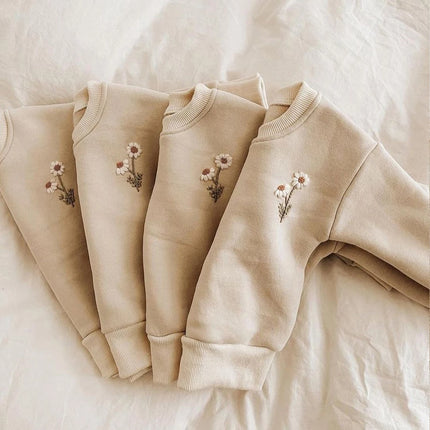 Winter Toddler Baby Boy Girl Clothing Sets 0-5Y Thick Kids Sweatshirt Clothes Baby Girl Fleece Pullover Tops+ Pant Suits Autumn
