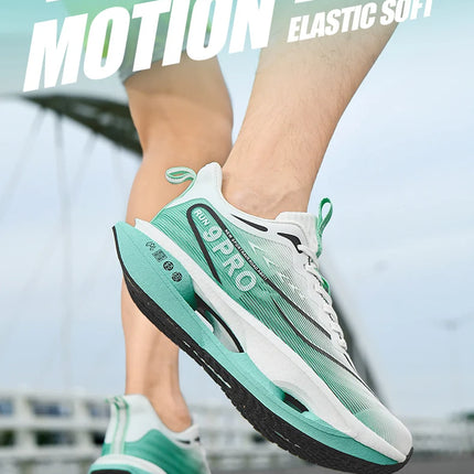 Running Shoes Carbon Board Speciality Marathon Men Sports Breathable Lightweight Women's Comfortable Athletic Nonskid Sneakers