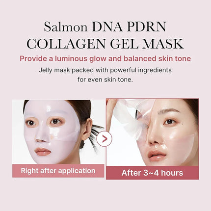 Overnight Collagen Mask Salmon DNA PDRN Face Mask For Glass Glow Skin Elasticity Hydrating Firming Smooth korean Skincare