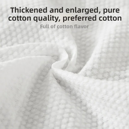 Face Towel Disposable Pure Cotton Thick Facial Towels Disposable Compressed Wipes Soft Cleansing Wipes Travel Makeup Paper Home