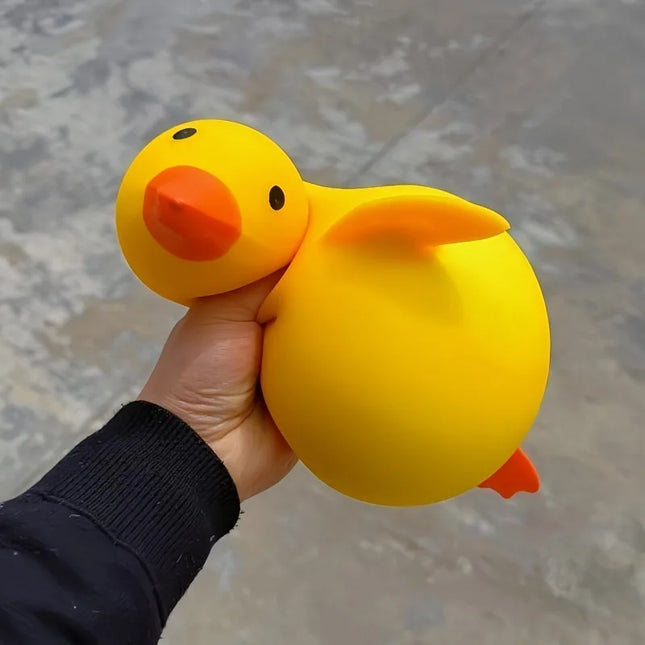Jumbo Squishy Yellow Duck Fidget Toys Cute Goose Squeezes Animals Vent Toys Adults Decompression Stretch Toy Friends Best Gift