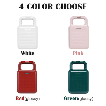 Sandwich machine breakfast machine household light food machine frying machine multi-function heating toast pressure toaster