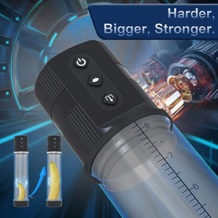 Electric Penis Pump for Enlargement Man Vacuum Pump Enlargement Extend Pump Male Masturbator Penile Bigger Trainer Adult Sex Toy