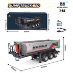 dump truckbed Gray