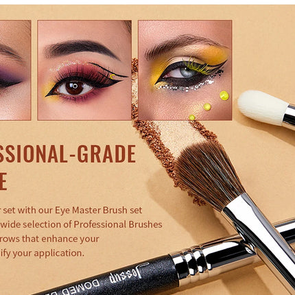 Jessup Eye Makeup Brushes Set,Professional Makeup Brush,Synthetic Eye Blending Brush Eyeshadow Brush Eyebrow Crease Shader T341