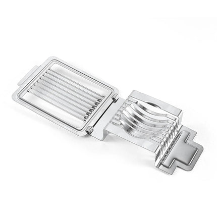Egg Slicer Cutter Hard Boiled Eggs Multipurpose Egg Cutter Mini Manual Egg Slicer Egg Ham Mushroom Strawberry Soft Fruit
