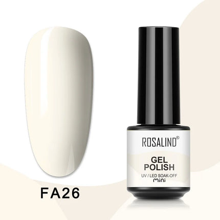 ROSALIND Gel Nail Polish UV Base Top Coat Soff Off Stamping Polish All For Art Manicure Semi Permanant Gel Nail Fast Shipping