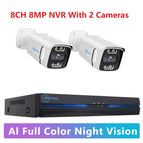 8CH 8MP With 2 Cam / spain / 4T