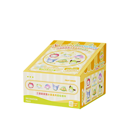 Sanrio Characters Fruit Series Sanrio Hello Kitty Melody Kuromi Mystery Blind Bag Gifts Toy Model Anime Figure Collect Ornaments