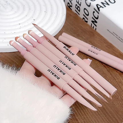 2-in-1 Lying Silkworms Eye Pencil Smudge-Proof Pink Highlighter Brighten Aegyo Sal Stick Shadow & Shimmer Korean Cosmetics