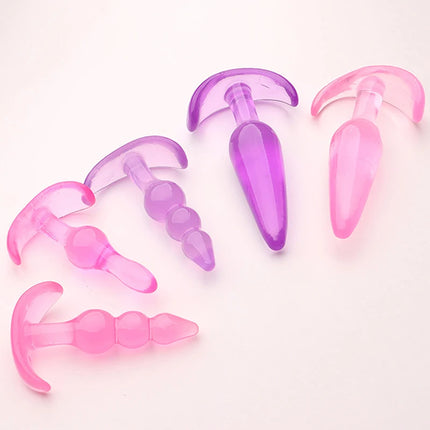 New 4/5/6/9Pcs Butt Plug Set Different Shapes Anal Expander Sex Toys Erotic Prostate Massager Stimulator Plug Anal Dilator
