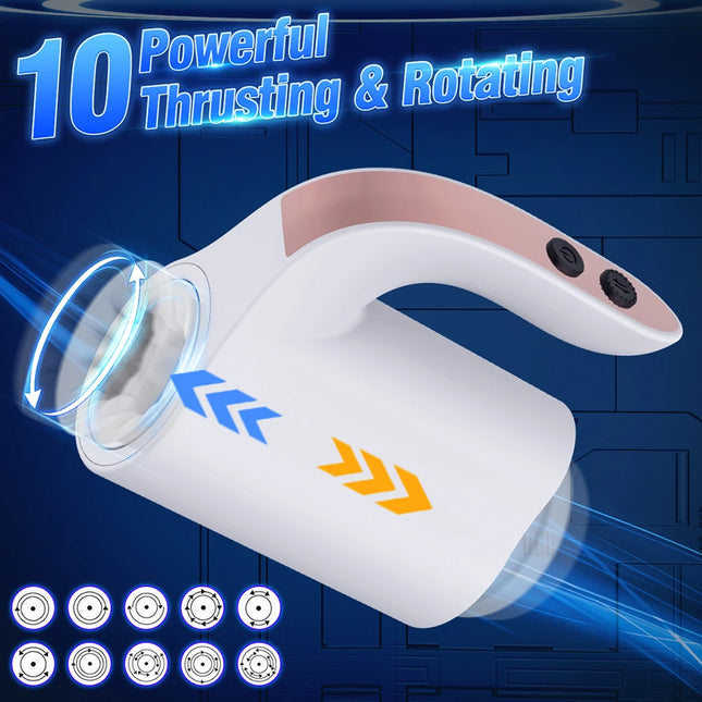 Wholesale Adult Electric Male Masturbator with Strong Suction and Revolving Vibrating Features for Men
