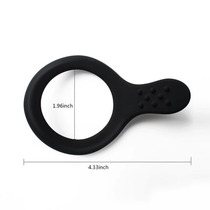 Male Cock Ring Penis Ring Delay Ejaculation Scrotal Binding Ball Stretcher Silicone Cockring Sex Toy For Men