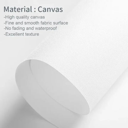 1pc Retro Beige Floral Line Printing,Simple Canvas Painting,Frameless Modern Plant Wall Decor for Living Room,Housewarming Gifts