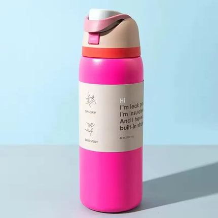 1Pc Vacuum Flasks & Thermoses Water Bottle Drinkware Thermo Tumbler Stainless Steel Thermal Mug Original Cold Hot Coffee