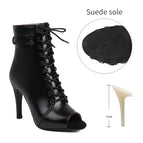 11cm Black  Suede / 45