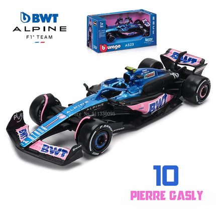 Bburago 1:43 F1 Red Bull Ferrari Mercedes Benz Aston Martin McLaren Alfa Romeo alloy luxury car die cast car model toy series
