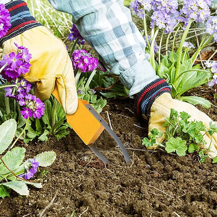 Versatile Gardening Weeding Tool Hand Loop Equipped with Sharp for Weeding Loosening Planting Gardening Hand Loop Weeder Tool
