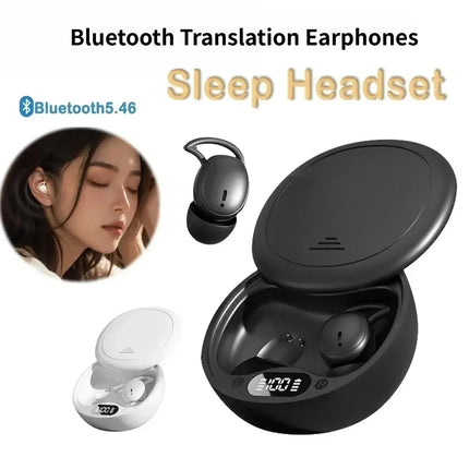 Wireless Bluetooth M73 Sports Game Music Mini Invisible Sleep Built in Microphone Earphones Suitable for Android IOS