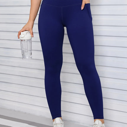 Pockets Fitness Gym Leggings Women Skinny Stretch Autumn Sport Leggings Women Casual Mallas Fashion Outdoors Pants