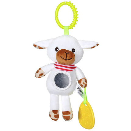 New Soft Giraffe Infant Crib Bed Stroller Baby Rattles For Newborns Car Seat Early Education Development Handle Toys Gifts