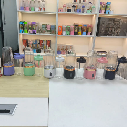 6 Color 400ml Portable USB Blender Electric Travel Juicer Cup For Smoothie Milkshake Kitchen Mini Mixer Tool