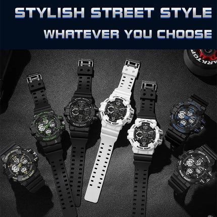 SANDA Top Brand G-Style Military Watch Men Digital Shock Sports Watches For Man Waterproof Electronic Wristwatch Male Relogios